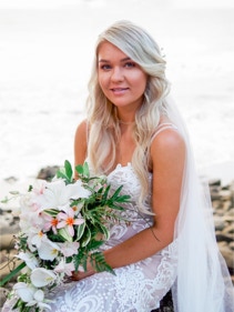 Beach wedding photography